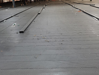 钢结构施工现场