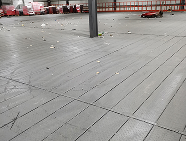 钢结构施工现场