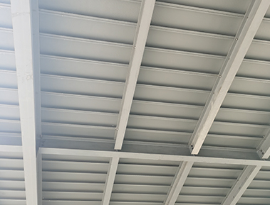 钢结构施工现场