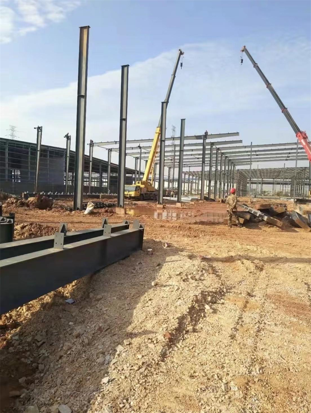 钢结构施工现场24