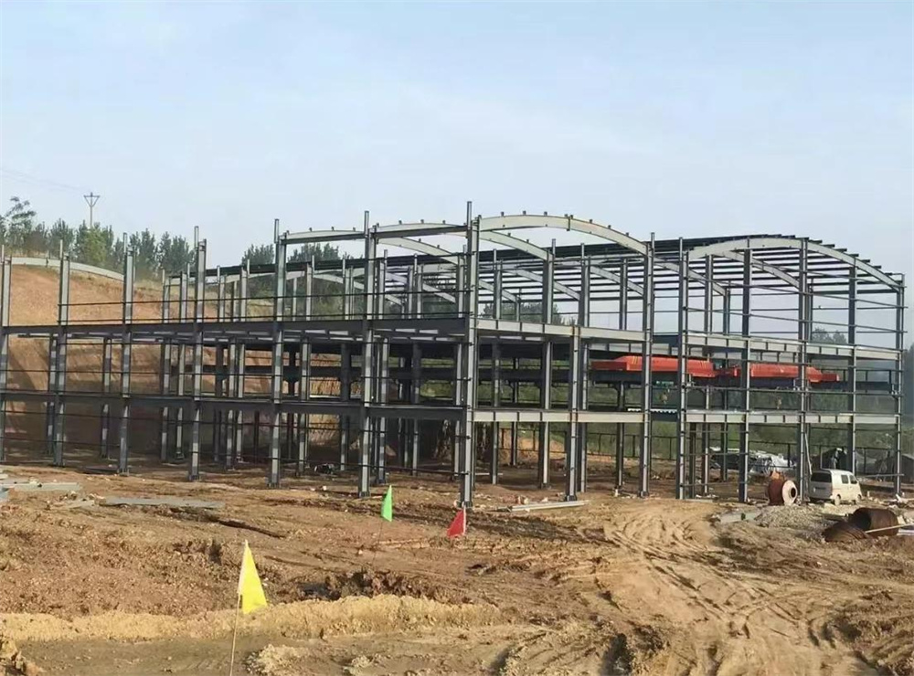 钢结构施工现场23