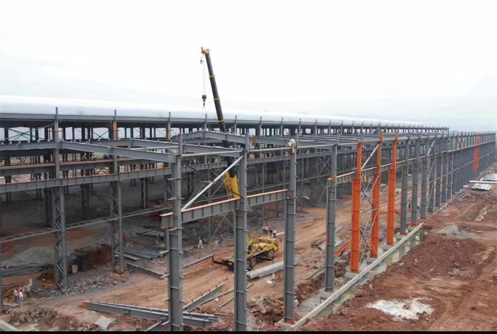 钢结构施工现场19