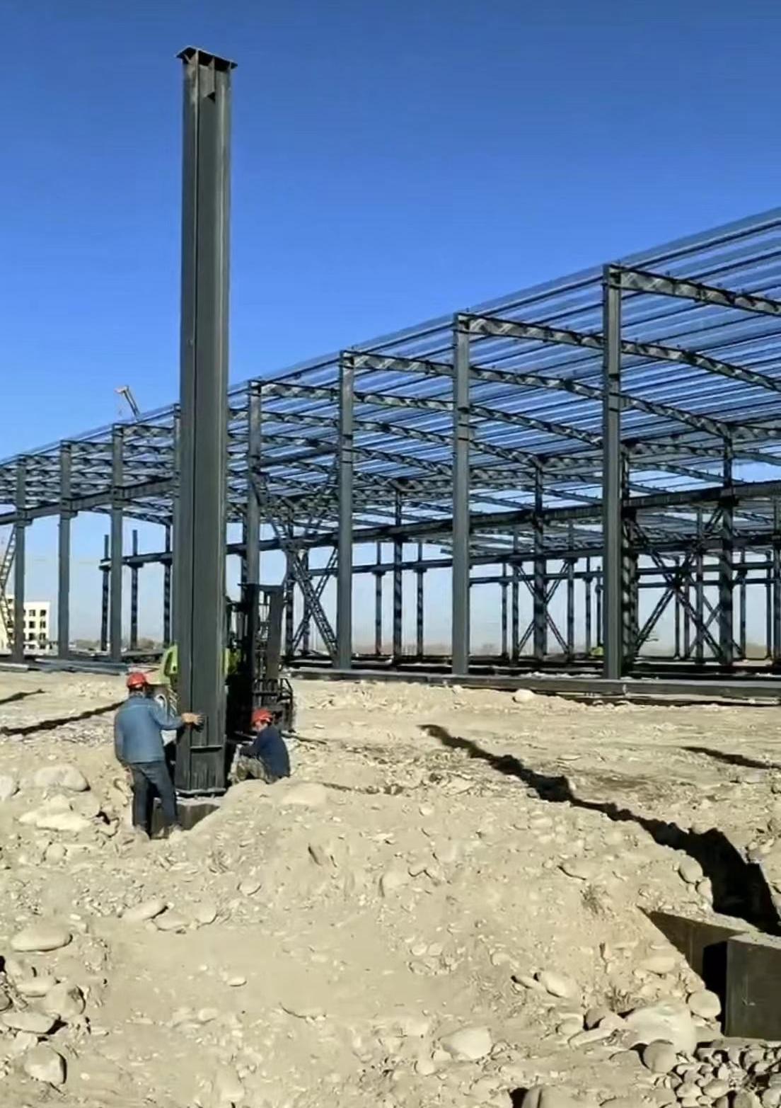 钢结构施工现场1