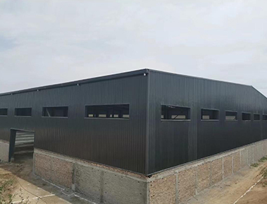 钢结构施工现场